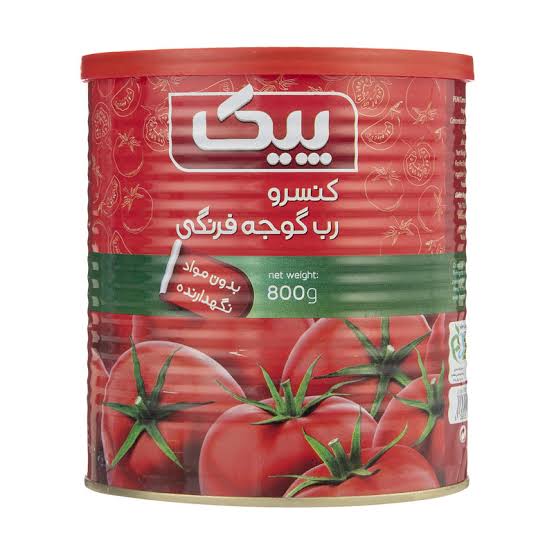 تصویر 3 از قیمت خرید رب گوجه فرنگی قرمز+ فروش صادراتی